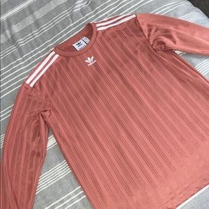 Adidas Rose Gold Shimmer Shirt